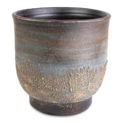 Aico Plant Pot - Shiny Blue -Indoor Plants Aico Plant Pot Shiny Blue 22x20cm