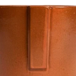 Aries Handles Plant Pot - Bright Rust -Indoor Plants Aries Handles Plant Pot Bright Rust