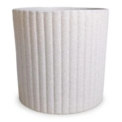 Azalea Ribbed Plant Pot - Speckled Grey Stone 11 Azalea Ribbed Plant Pot - Speckled Grey Stone -Indoor Plants Azalea Ribbed Plant Pot Speckled Grey Stone 20x20cm
