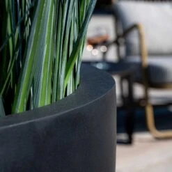 Ben Natural Planter - Black 9 Ben Natural Planter - Black -Indoor Plants Ben Natural Planter Black 2
