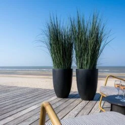 Ben Natural Planter - Black 10 Ben Natural Planter - Black -Indoor Plants Ben Natural Planter Black 3