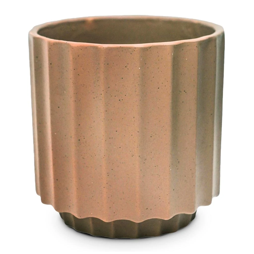 Bourton Scalloped Plant Pot - Clay 1 Bourton Scalloped Plant Pot - Clay