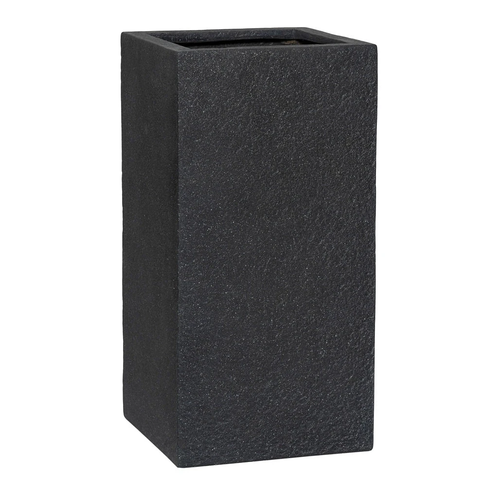 Bouvy Granite Planter - Midnight Black 1 Bouvy Granite Planter - Midnight Black