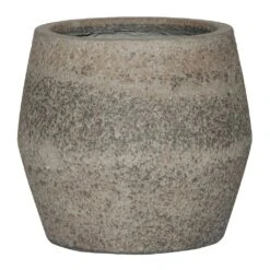 Harley Cement & Stone Plant Pot - Granite Grey