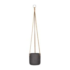 Charlie Hanging Plant Pot - Black Washed 13 Charlie Hanging Plant Pot - Black Washed -Indoor Plants Charlie Hanging Plant Pot Black Washed Medium b27f3a1a f49a 4f43 b556 a867f2133a6e