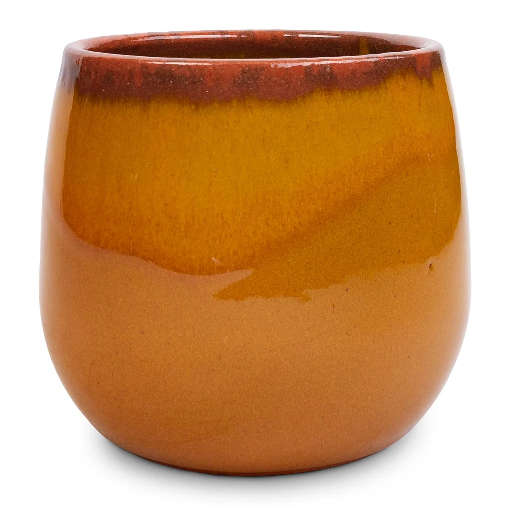 Charlotte Plant Pot - Spiced Ochre 8 Charlotte Plant Pot - Spiced Ochre - Image 8