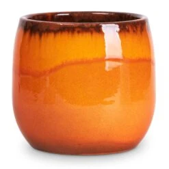 Charlotte Plant Pot - Orange