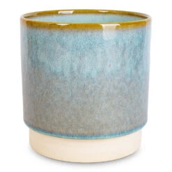 Copenhagen Plant Pot - Aqua -Indoor Plants Copenhagen Plant Pot Aqua 15.5x16cm