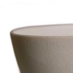 Dorant Refined Oval Plant Bowl - Natural White -Indoor Plants Dorant Refined Oval Plant Bowl Natural White Close