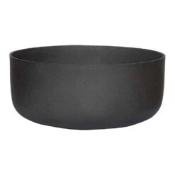 Eav Refined Plant Bowl - Volcano Black -Indoor Plants Eav Plant Bowl Volcano Black Medium