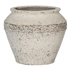 Eros Mediterranean Planter - Chalk White