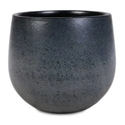 Esra Plant Pot - Graphite -Indoor Plants Esra Plant Pot Graphite 15x13cm