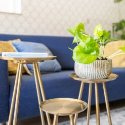 Feico Plant Bowl - Mint Grey -Indoor Plants Feico Plant Bowl Shiny Mint Lifestyle 01