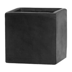 Fleur Natural Planter - Black -Indoor Plants Fleur Natural Planter Black 15x15x15cm