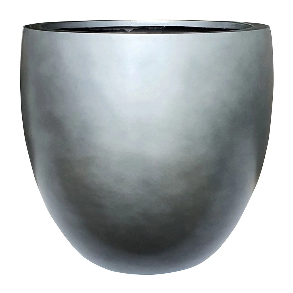 Gradient Balloon Planter - Matt Grey 1 Gradient Balloon Planter - Matt Grey