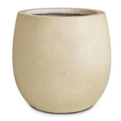 Grigio Balloon Plant Pot - Antique White Concrete -Indoor Plants Grigio Balloon Plant Pot Antique White Concrete 30x30cm