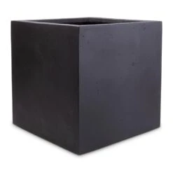 Grigio Cube Planter - Anthracite Concrete -Indoor Plants Grigio Cube Planter Anthracite Concrete 30x30x30cm