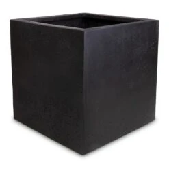 Grigio Cube Planter - Anthracite Concrete -Indoor Plants Grigio Cube Planter Anthracite Concrete 50x50x50cm