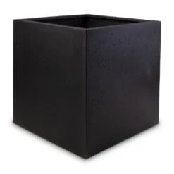 Grigio Cube Planter - Anthracite Concrete -Indoor Plants Grigio Cube Planter Anthracite Concrete 60x60x60cm