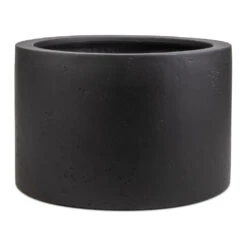 Grigio Cylinder Planter - Anthracite Concrete -Indoor Plants Grigio Cylinder Planter Anthracite Concrete 48x32cm