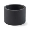 Grigio Cylinder Planter - Anthracite Concrete
