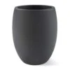 Grigio Tall Balloon Planter - Anthracite Concrete