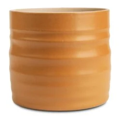 Hadleigh Plant Pot - Amber -Indoor Plants Hadleigh Plant Pot Amber 14x13cm