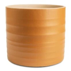 Hadleigh Plant Pot - Amber -Indoor Plants Hadleigh Plant Pot Amber 17x15cm