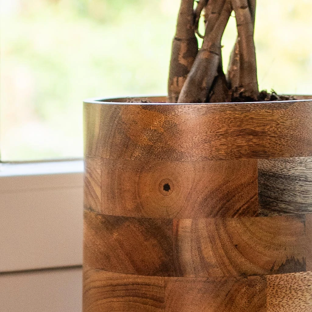 Helle Plant Pot - Natural 2 Helle Plant Pot - Natural - Image 2