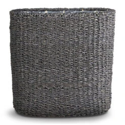 Isaac Plant Baskets - Set Of 3 - Oval - Black -Indoor Plants Isaac Plant Baskets Round Black C