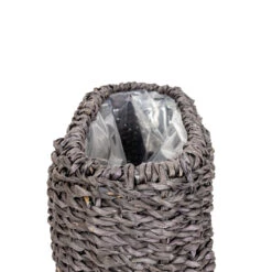 Isaac Plant Baskets - Set Of 3 - Oval - Black -Indoor Plants Isaac Plant Baskets Set of 3 Round Black 3