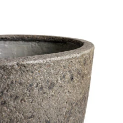 Jesslyn Cement & Stone Plant Pot - Granite Grey -Indoor Plants Jesslyn Cement Stone Plant Pot Granite Grey 33x29cm 1