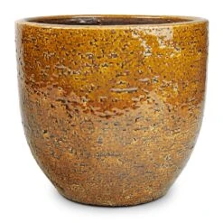 Jolin Plant Pot - Ochre 13 Jolin Plant Pot - Ochre -Indoor Plants Jolin Plant Pot Desert 24x23cm