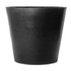 Jumbo Bucket Natural Planter - Black -Indoor Plants Jumbo Bucket Natural Planter Black 83x73cm
