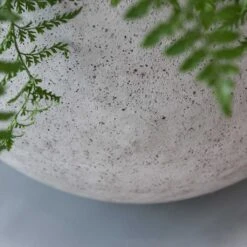 Jumbo Orb Planter - Stone Washed 14 Jumbo Orb Planter - Stone Washed -Indoor Plants Jumbo Orb Planter Stone Washed Close Up Indoor