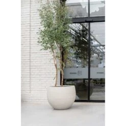 Jumbo Orb Planter - Stone Washed 16 Jumbo Orb Planter - Stone Washed -Indoor Plants Jumbo Orb Planter Stone Washed Garden Tree