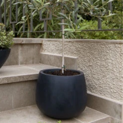 Kevan Natural Planter - Black -Indoor Plants KevanNaturalPlanter Black 1