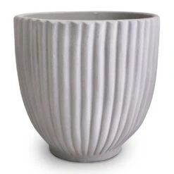 Lagos Plant Pot - Cement -Indoor Plants Lagos Plant Pot Cement 23x23.5cm