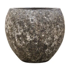 Lava Balloon Relic Planter - Black -Indoor Plants Lava Balloon Relic Planter Black 60x55cm