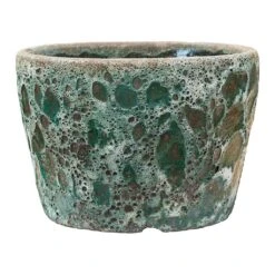 Lava Couple Straight Relic Planter - Jade