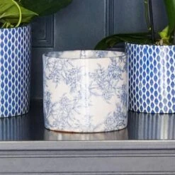 Lazzaro Plant Pot - Vintage Foliage -Indoor Plants Lazzaro Plant Pot Vintage Foliage 15 x 13cm