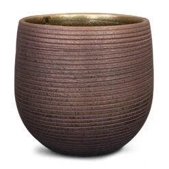 Lydia Plant Pot - Shiny Purple -Indoor Plants Lydia Plant Pot Shiny Purple 22x20cm