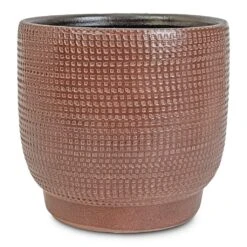 Lykke Plant Pot - Chestnut Blush 12 Lykke Plant Pot - Chestnut Blush -Indoor Plants Lykke Plant Pot Chestnut 21x20cm