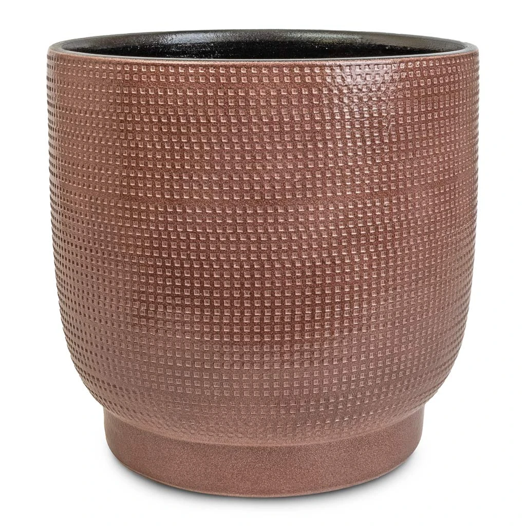 Lykke Plant Pot - Chestnut Blush 1 Lykke Plant Pot - Chestnut Blush