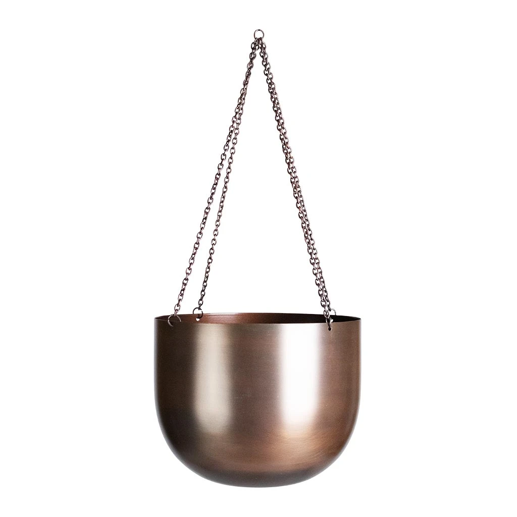 Mayfair Hanging Plant Pot - Mocha 5 Mayfair Hanging Plant Pot - Mocha - Image 5