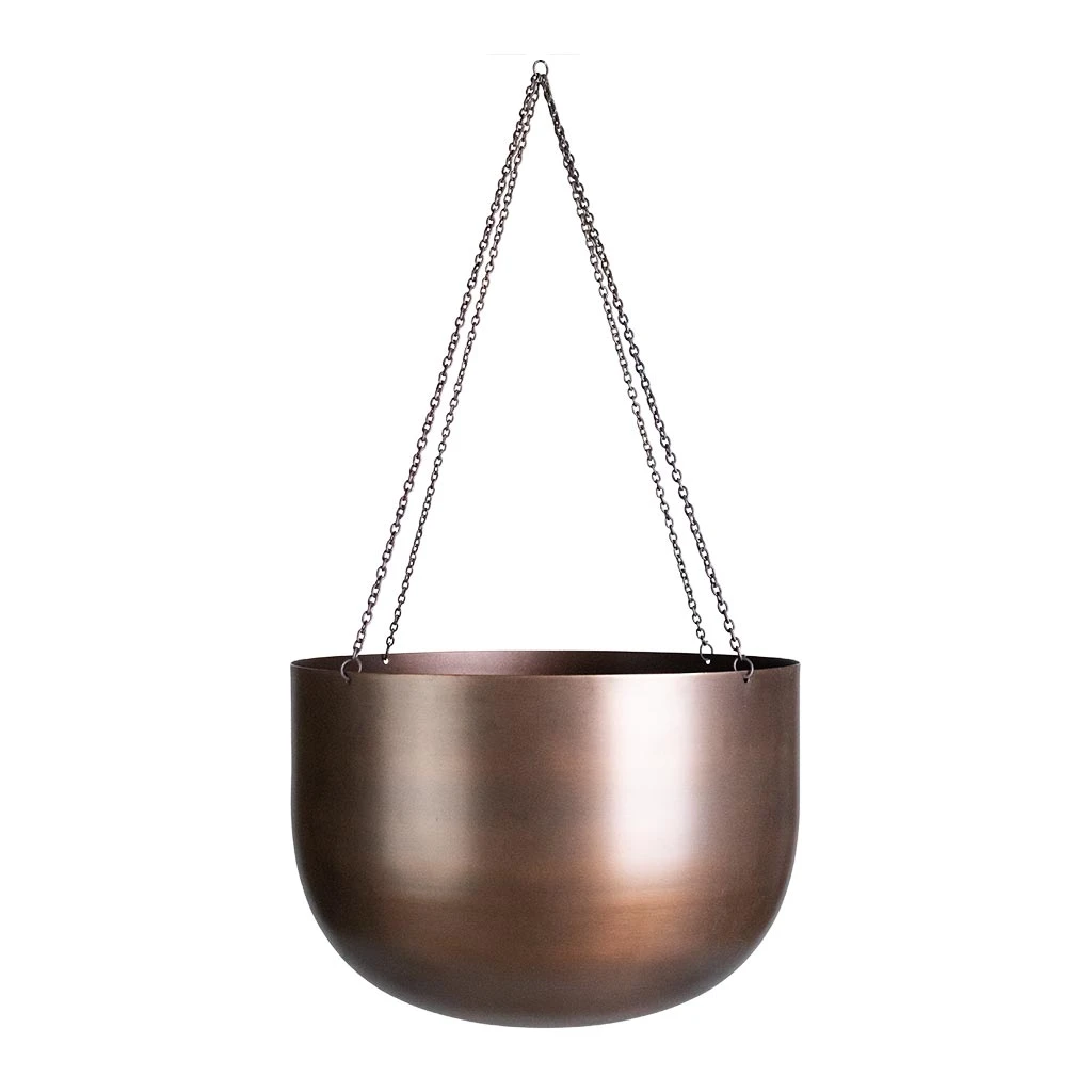 Mayfair Hanging Plant Pot - Mocha 1 Mayfair Hanging Plant Pot - Mocha