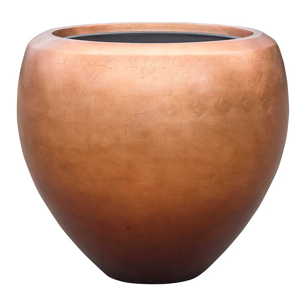 Metallic Couple Plant Pot - Matt Copper 1 Metallic Couple Plant Pot - Matt Copper