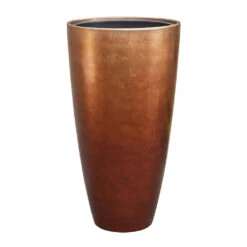 Metallic Partner Planter - Matt Copper -Indoor Plants Metallic Partner Planter Matt Copper 40x75cm