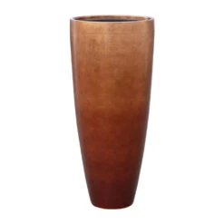 Metallic Partner Planter - Matt Copper -Indoor Plants Metallic Partner Planter Matt Copper 40x90cm