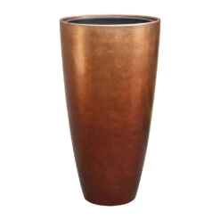 Metallic Partner Planter - Matt Copper -Indoor Plants Metallic Partner Planter Matt Copper 49x90cm